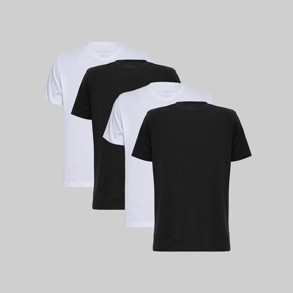 Kit  4 Camisetas Minimal